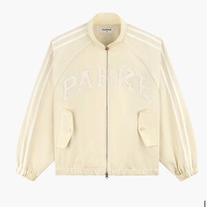 Parke Cream Bomber Jacket